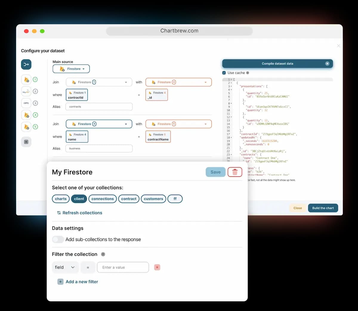 Dataset joins